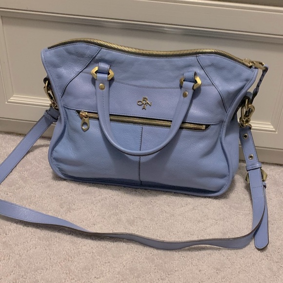 orYANY periwinkle convertible crossbody satchel - Picture 2 of 4